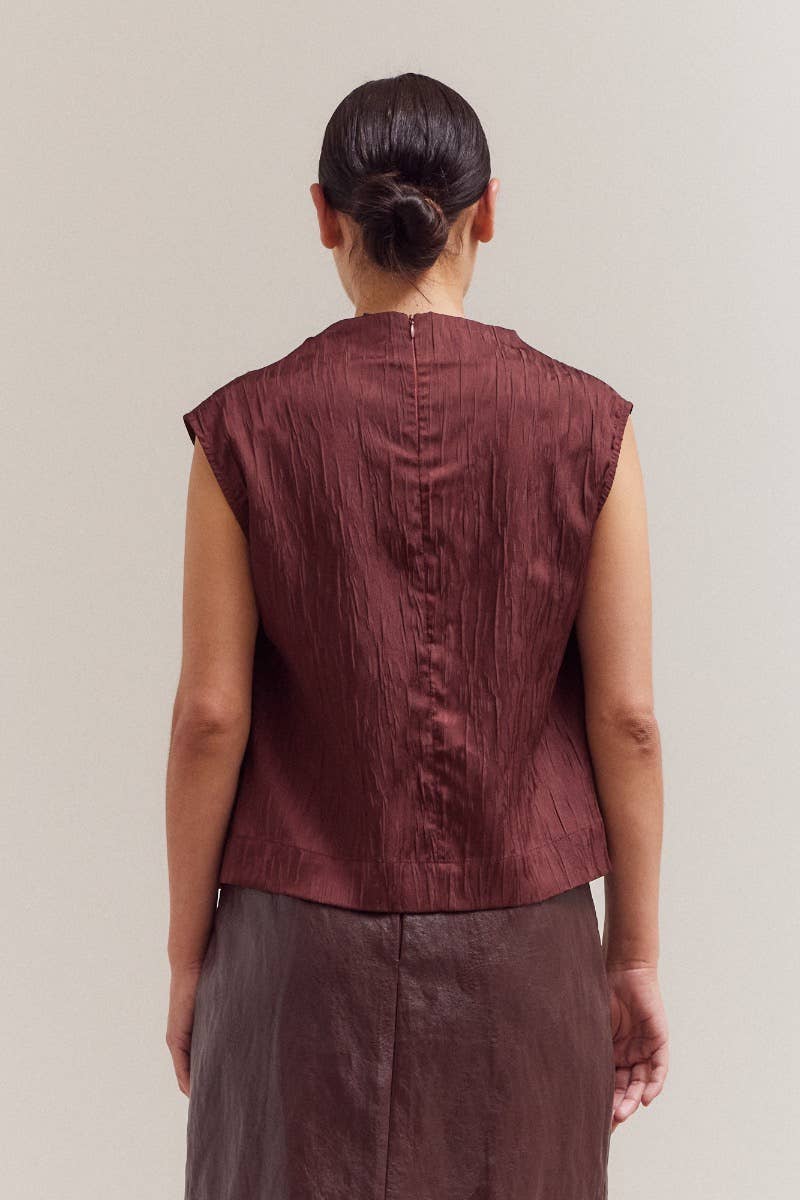 Port Mock Neck Tank