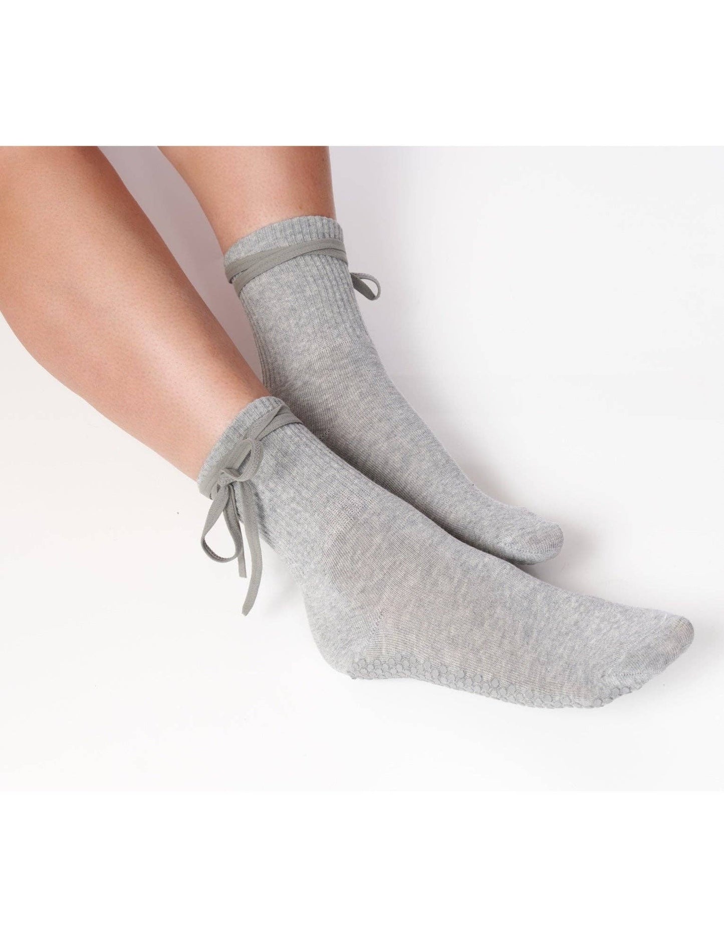 Nina Grip Sock Grey
