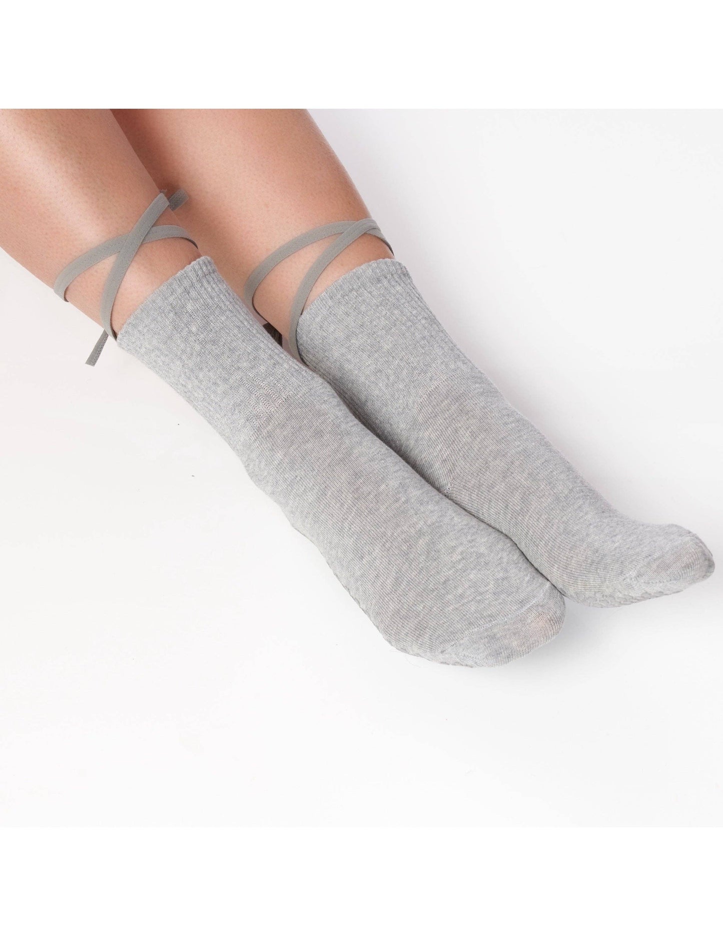 Nina Grip Sock Grey