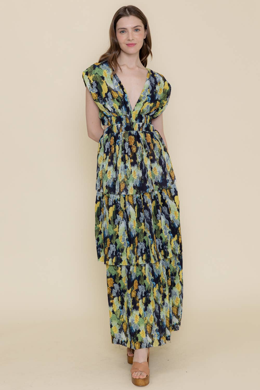 Modern Movement Long Dress