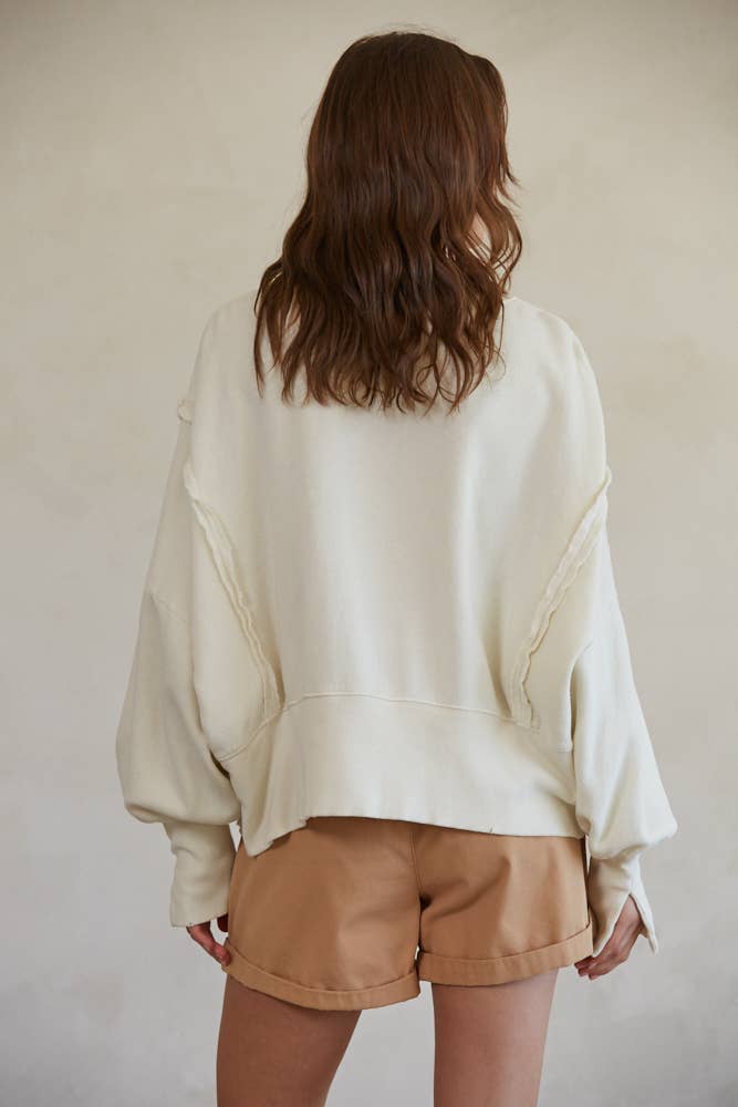 Simee Pullover - Cream