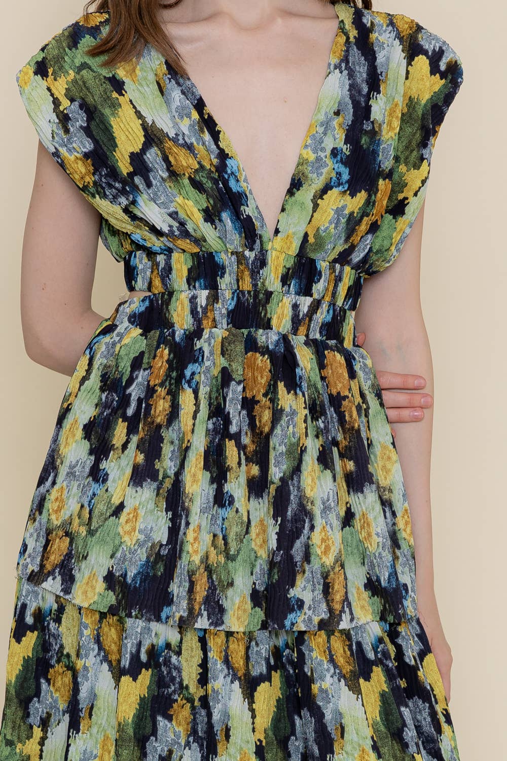 Modern Movement Long Dress