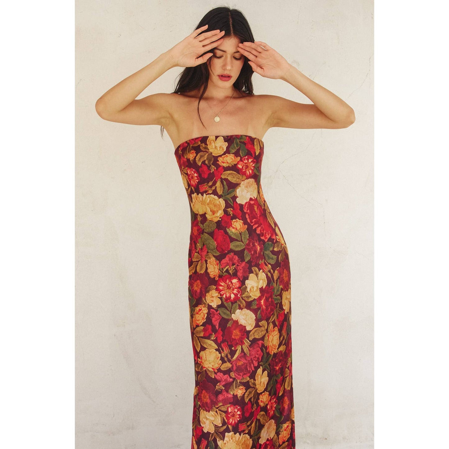 Florence Strapless Maxi Dress