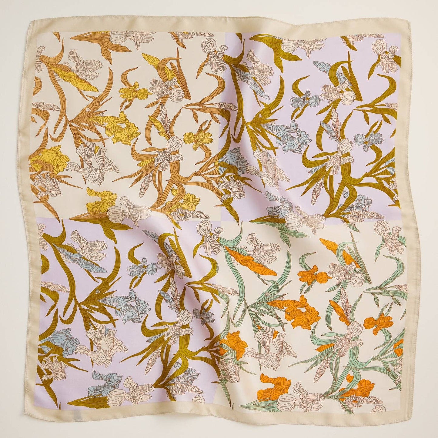 Floral Lavender Scarf