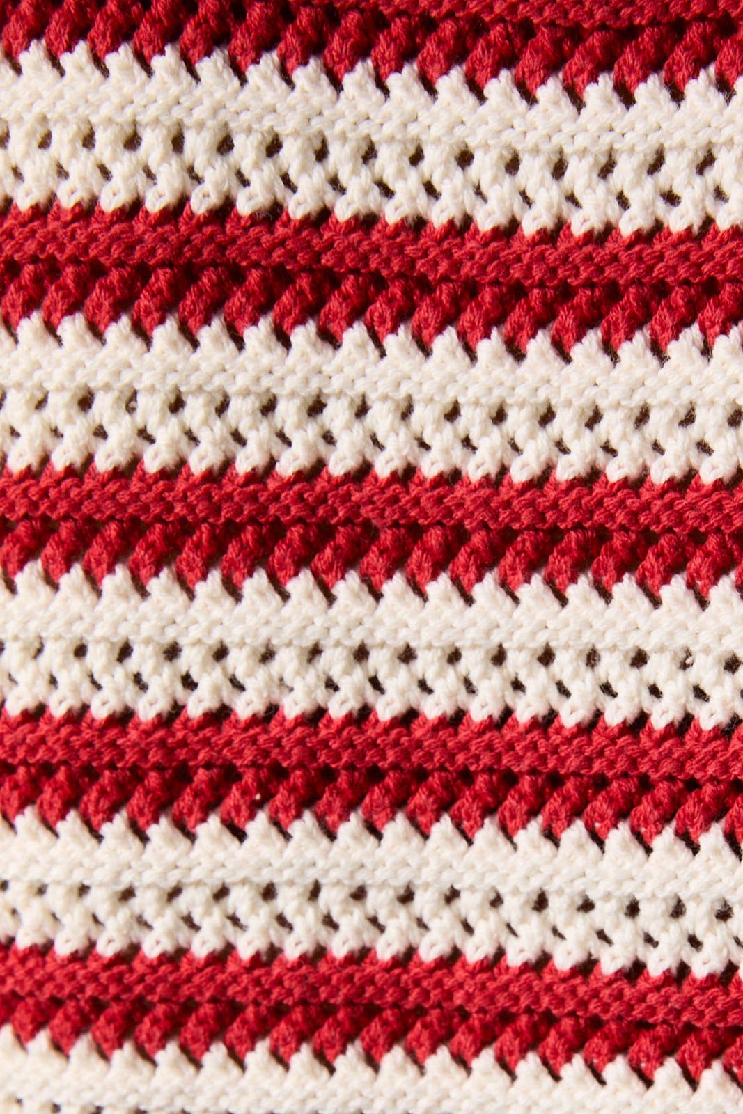 Crochet Stripe Tank Top
