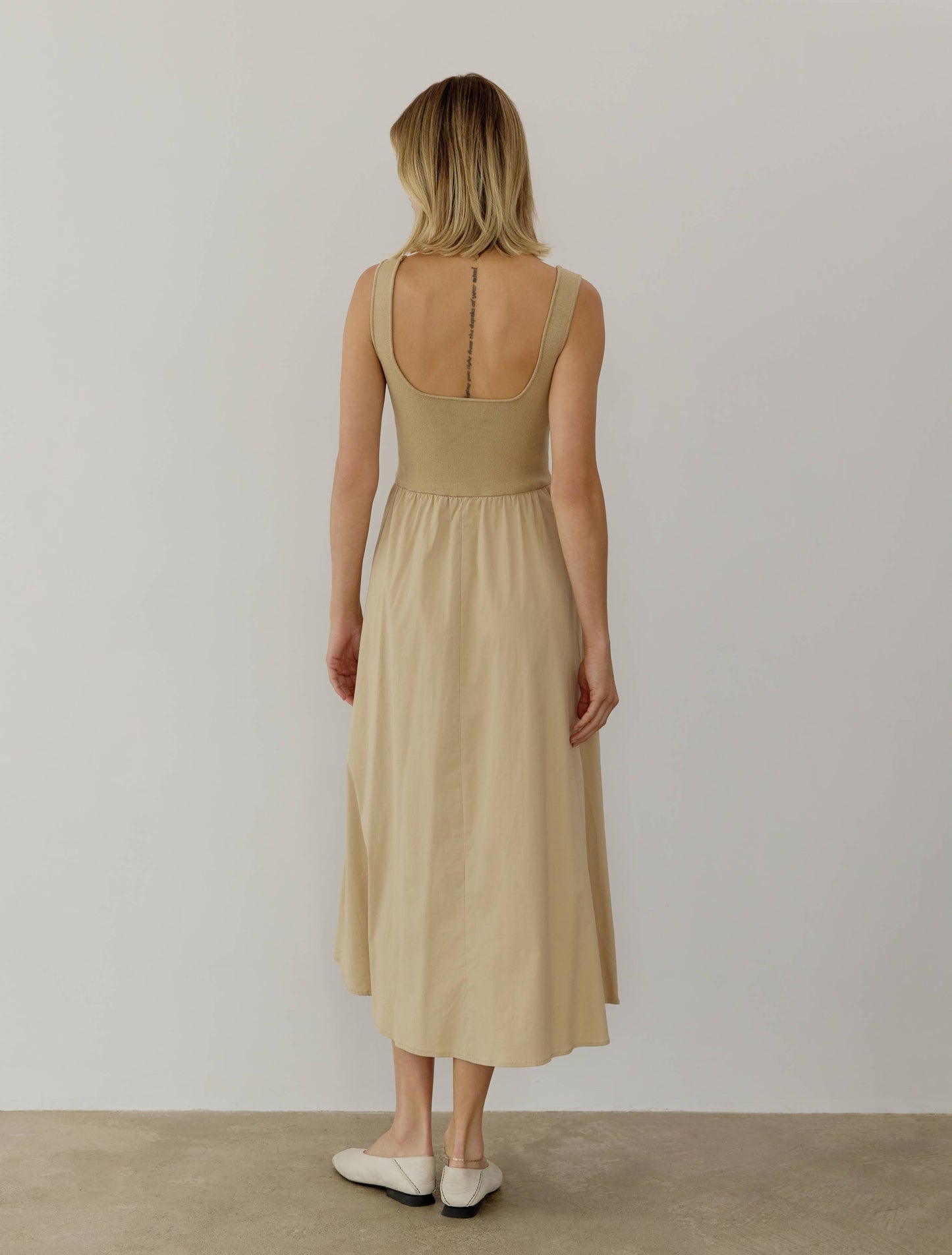 Khaki Lucinda Dress