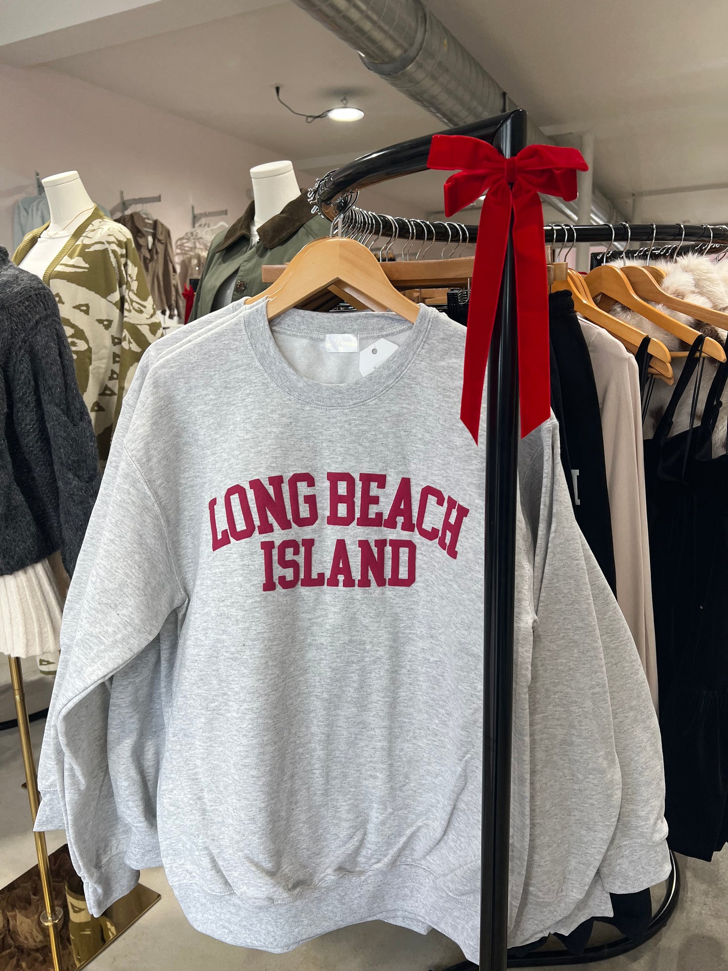 Red Letter LBI Crew Neck