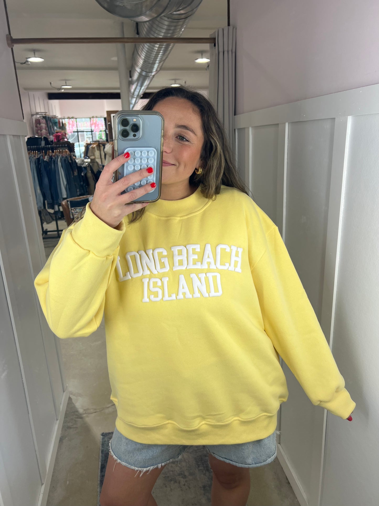 LBI Mockneck Yellow
