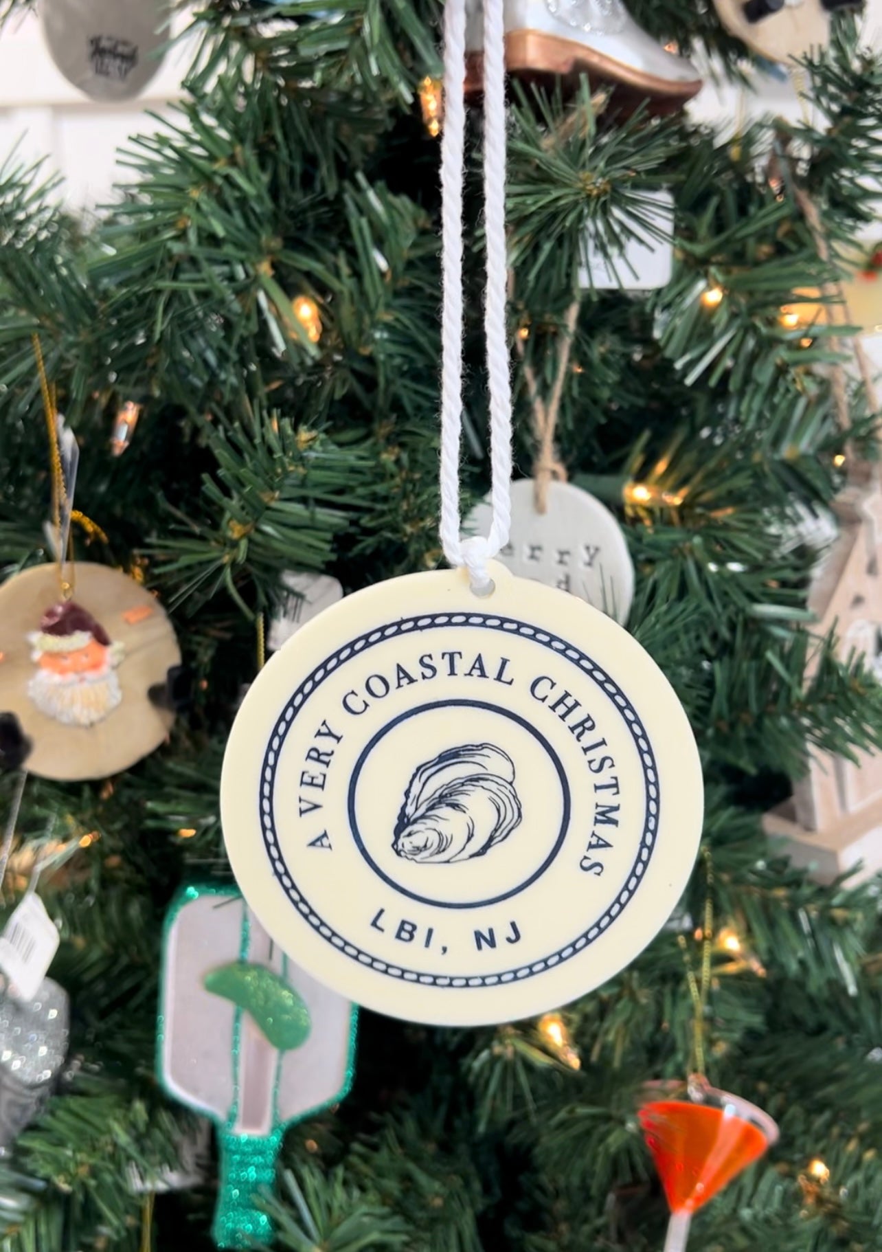 LBI Very Coastal Christmas Ornament