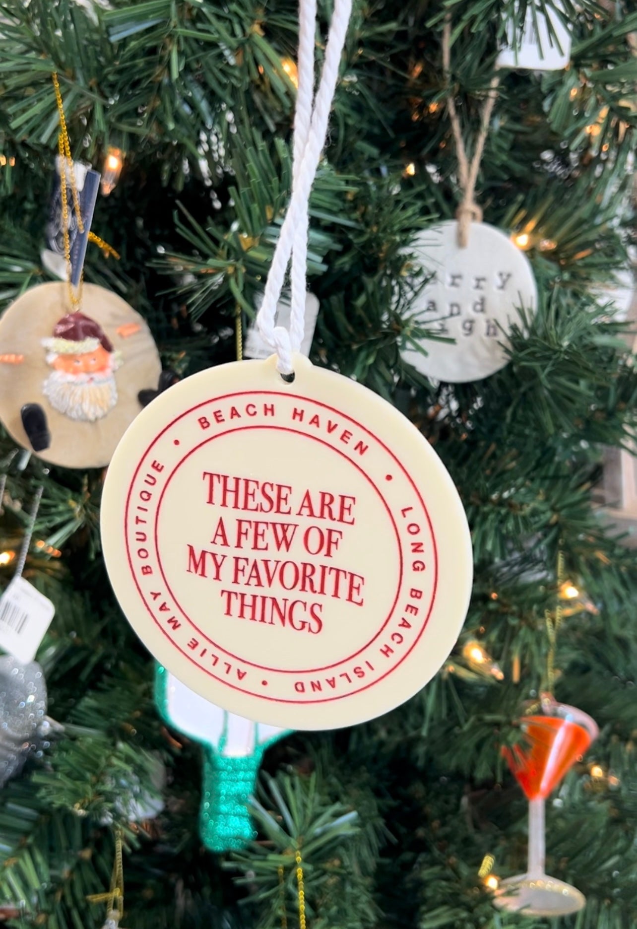 Favorite Things Ornament