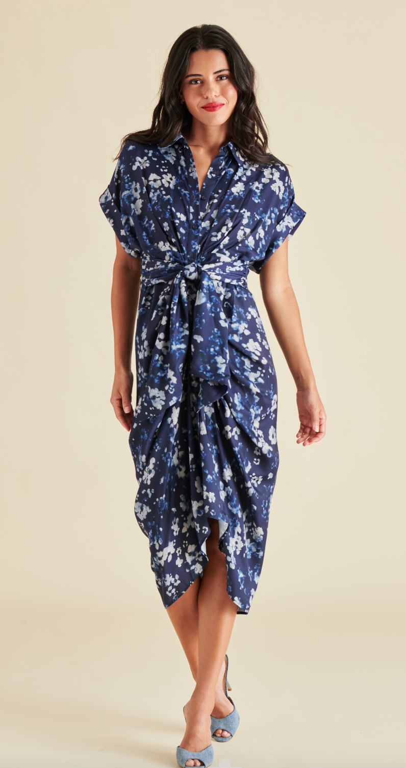 Tori Dress - Indigo