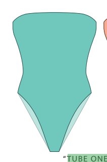 Tube One Piece - Calypso