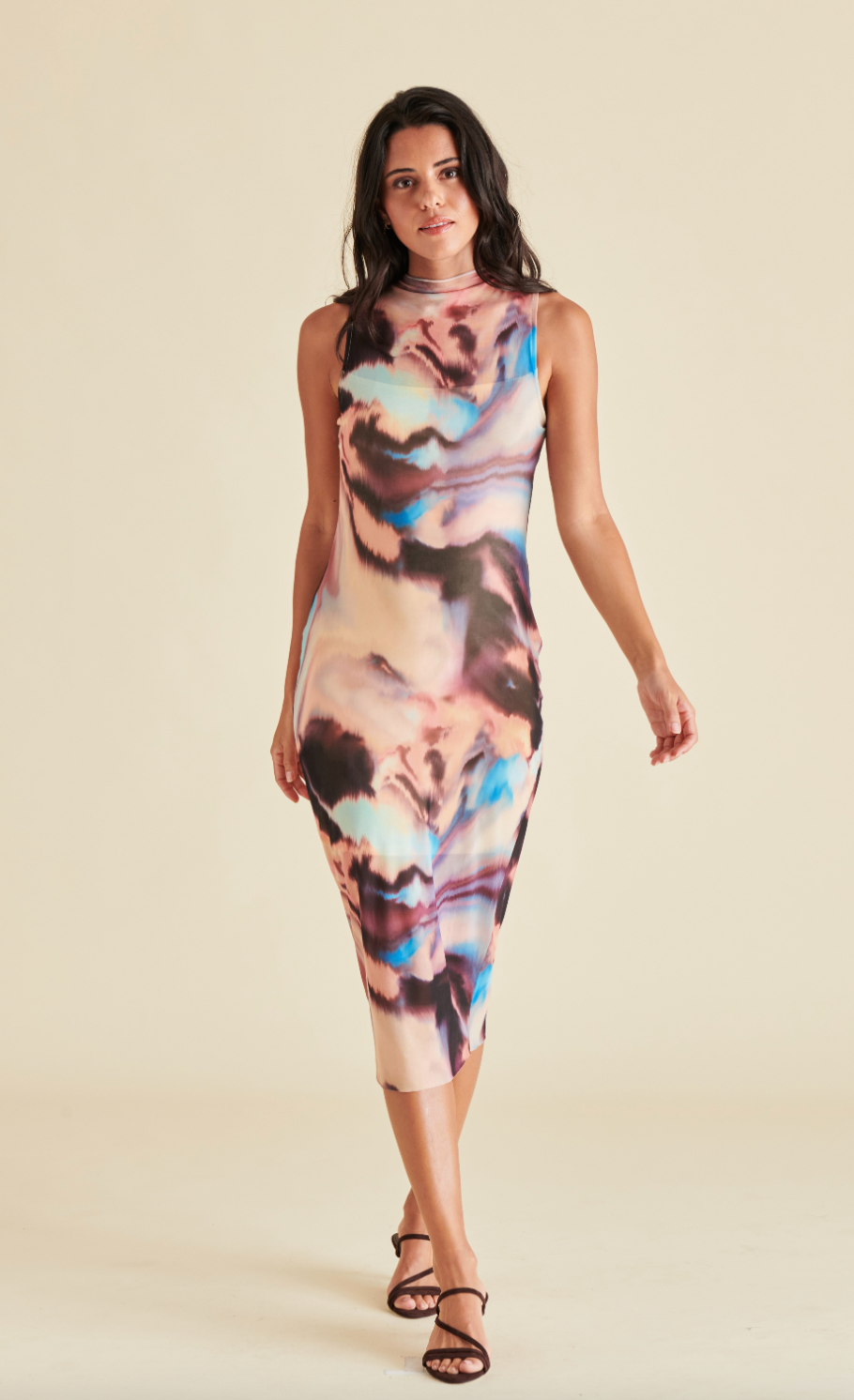 Sidra Dress - Desert Pink