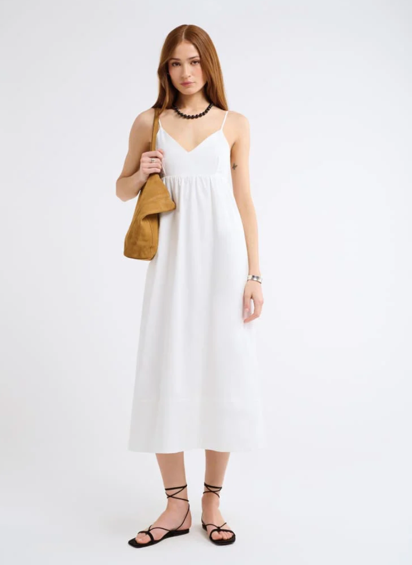 Everyday Midi Dress - White