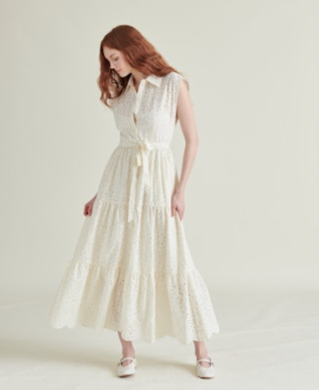 Clover Dress - Marshmallow