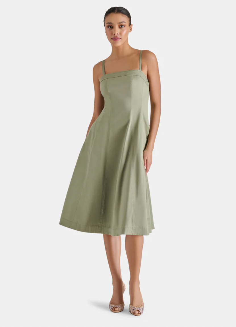 Raleigh Dress - Warm Stone Allie May Boutique Raleigh Dress - Warm Stone Allie May Boutique