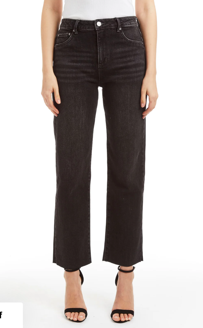 90's Straight with Fray Hem