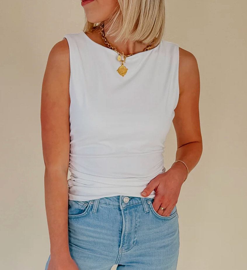 Adair Top - White