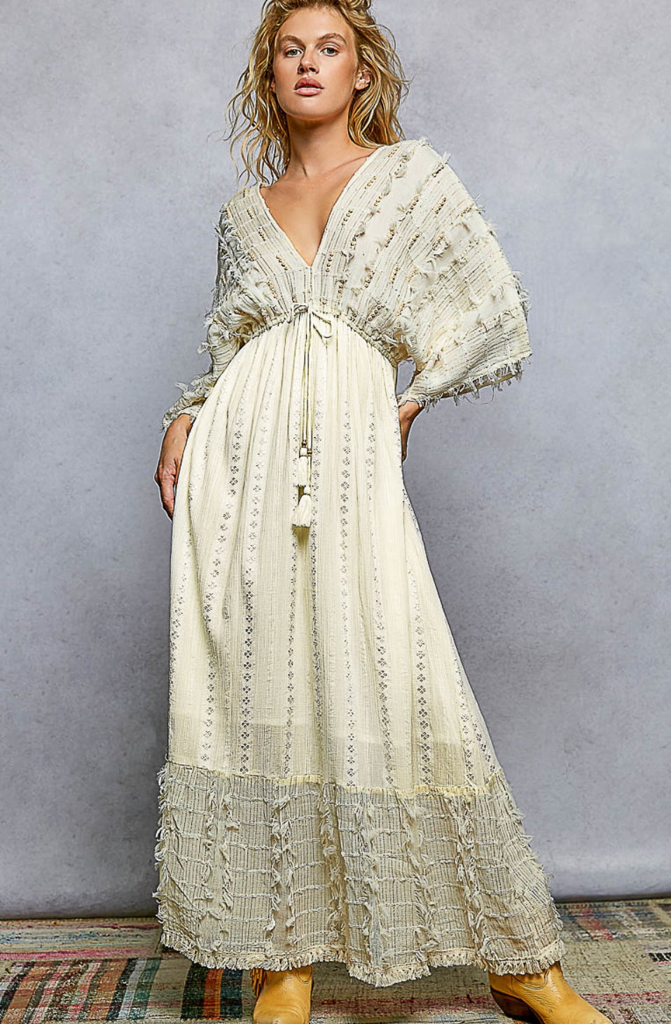 Amalfi Dress - Cream