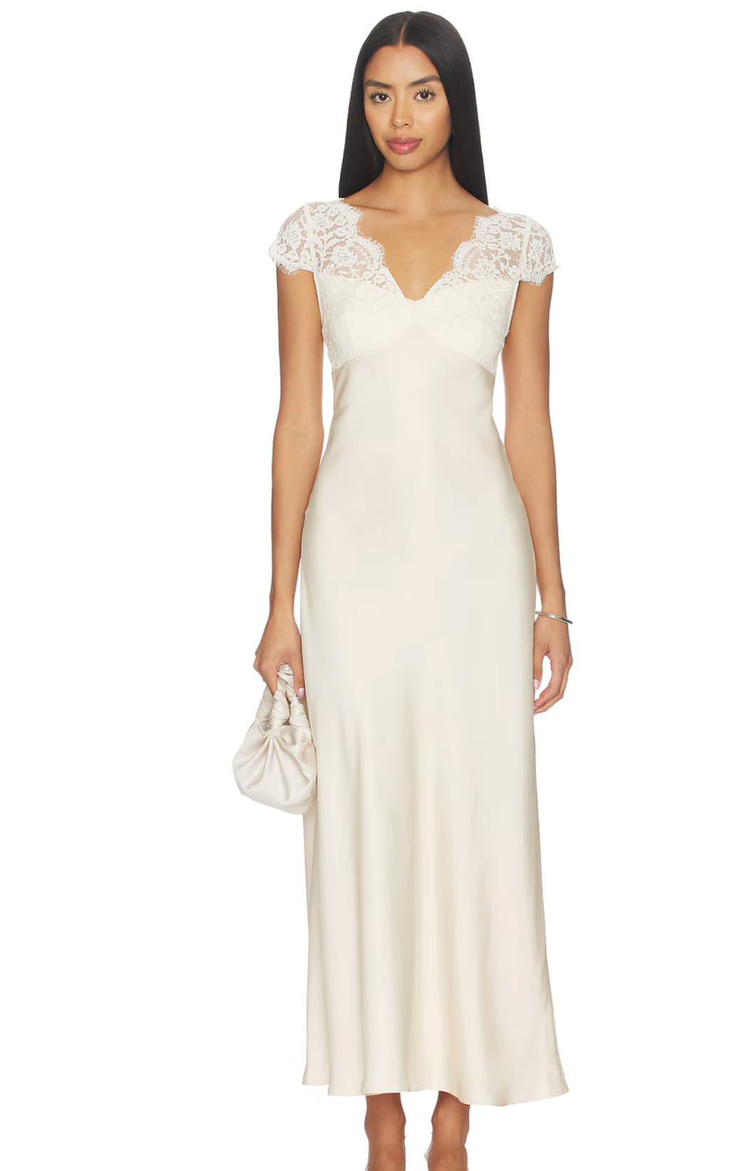 ecru bridesmaid dress Leni Champagne