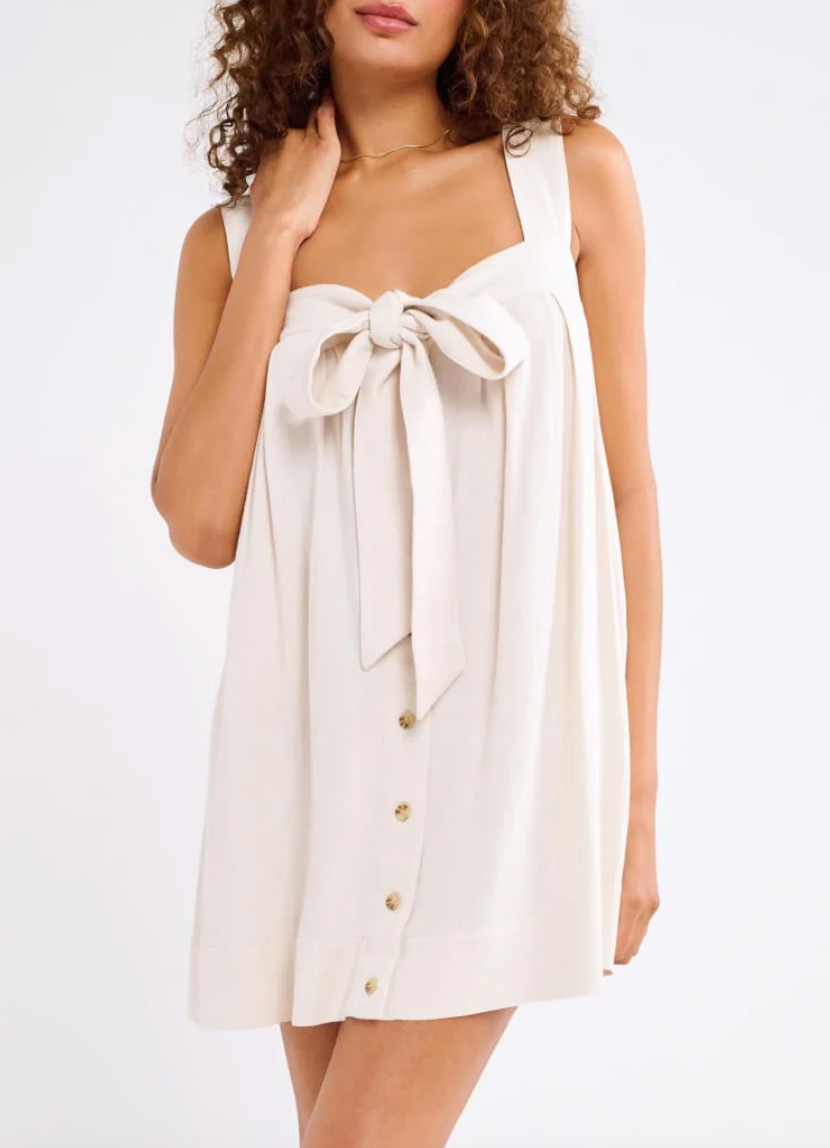 Palermo Mini Dress Cream