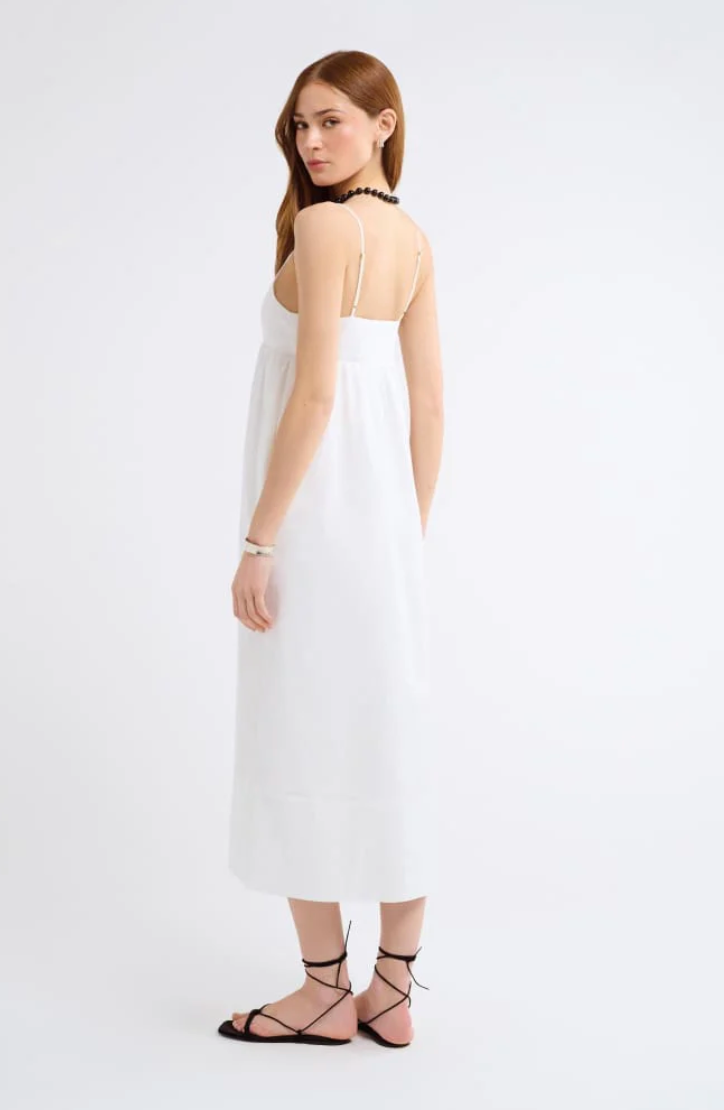 Everyday Midi Dress - White
