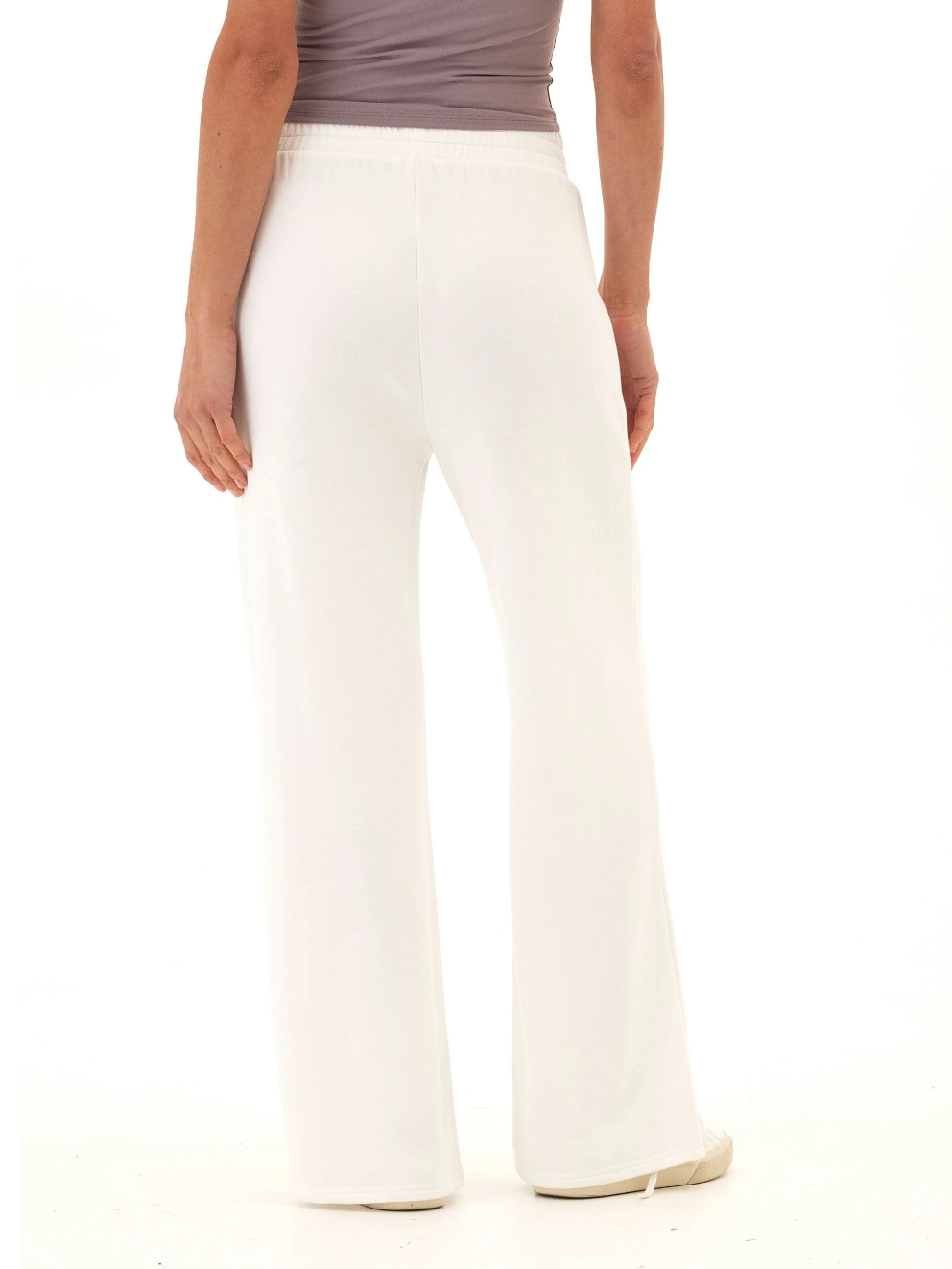 Angela Terry Wide Leg Pant - White