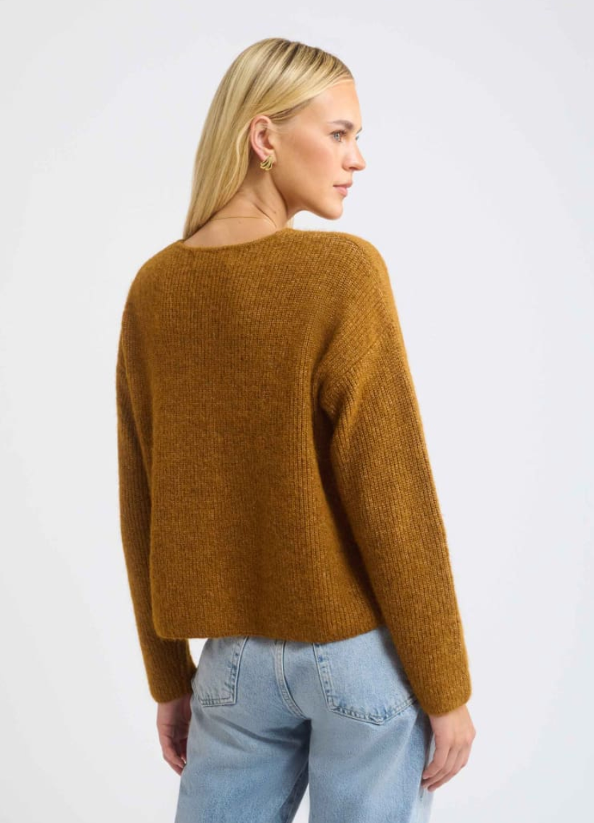 Newport Cardigan - Camel
