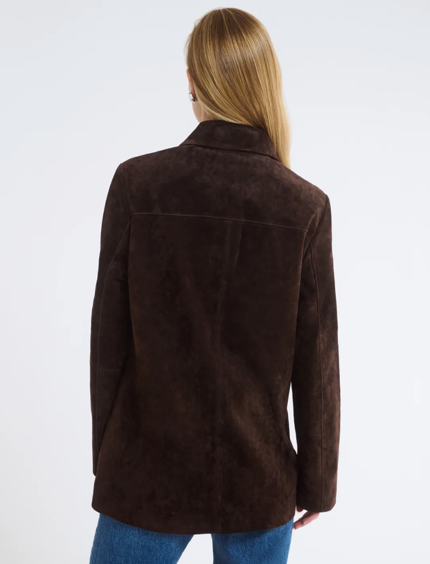 Yellowstone Jacket - Espresso Suede