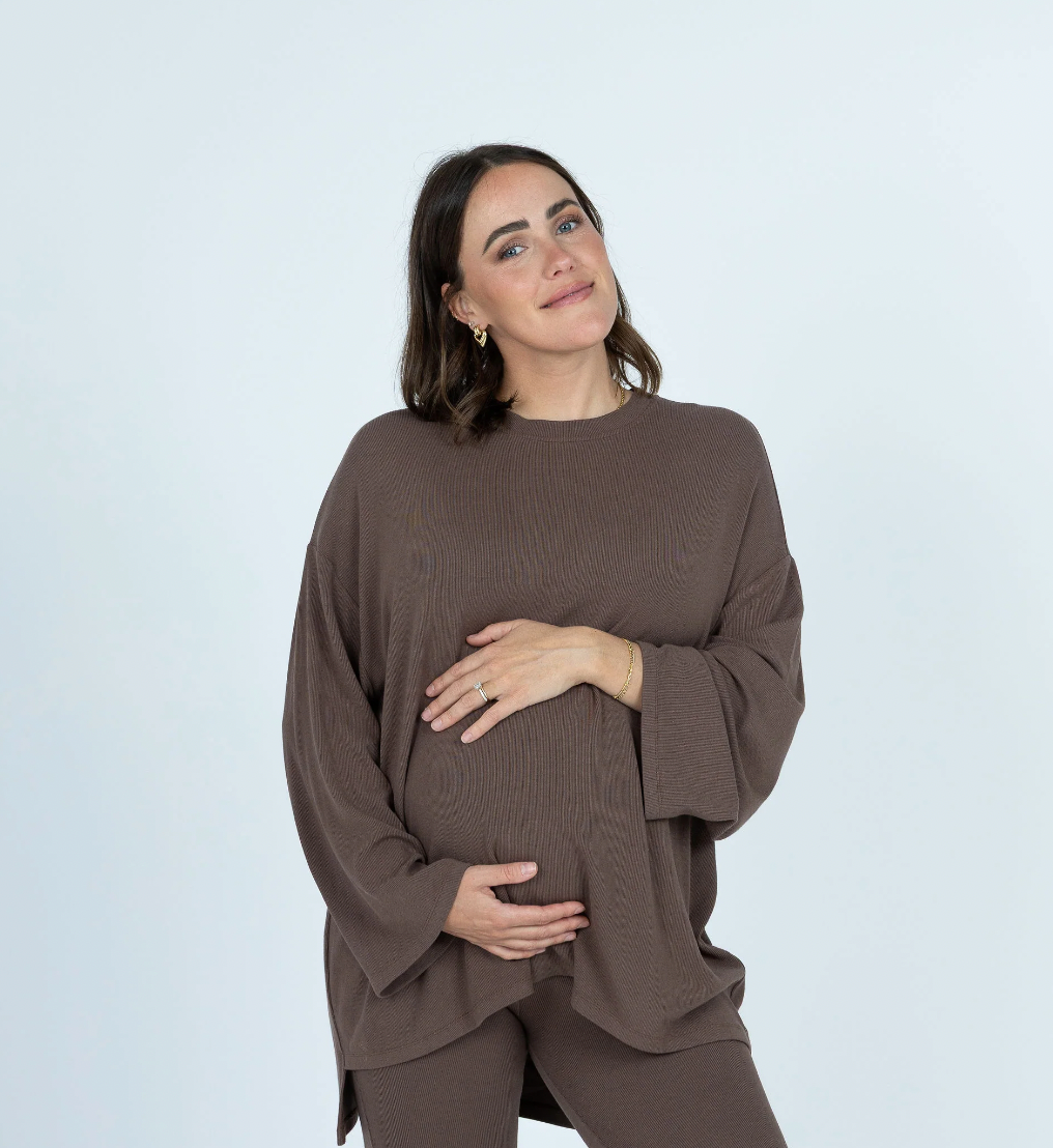 All Weekend Long Top - Espresso