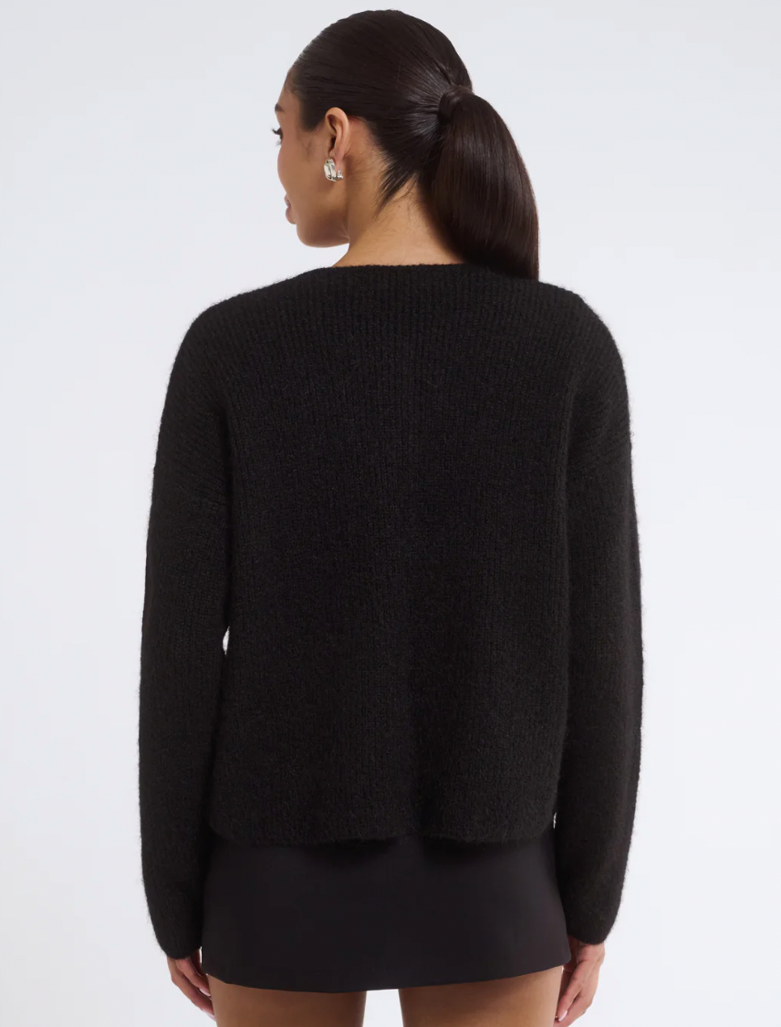 Newport Cardigan - Black