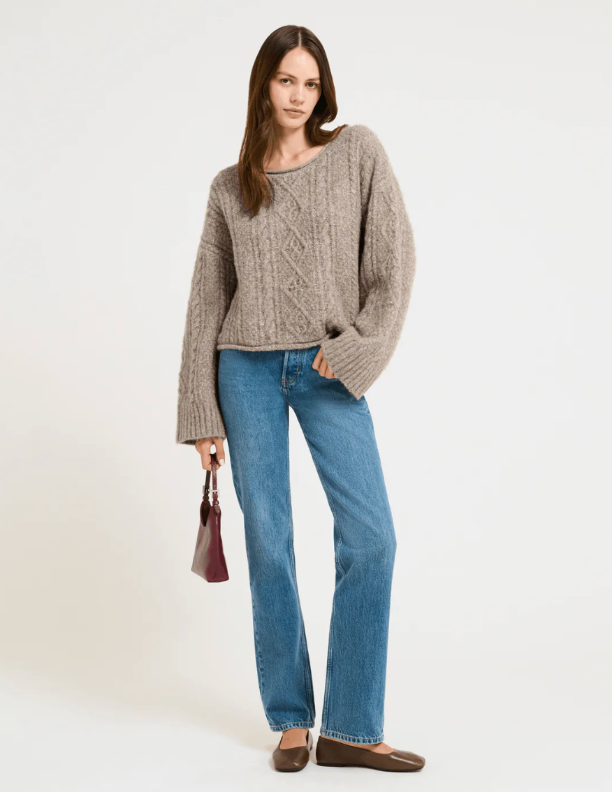 Lodge Sweater - Portobello
