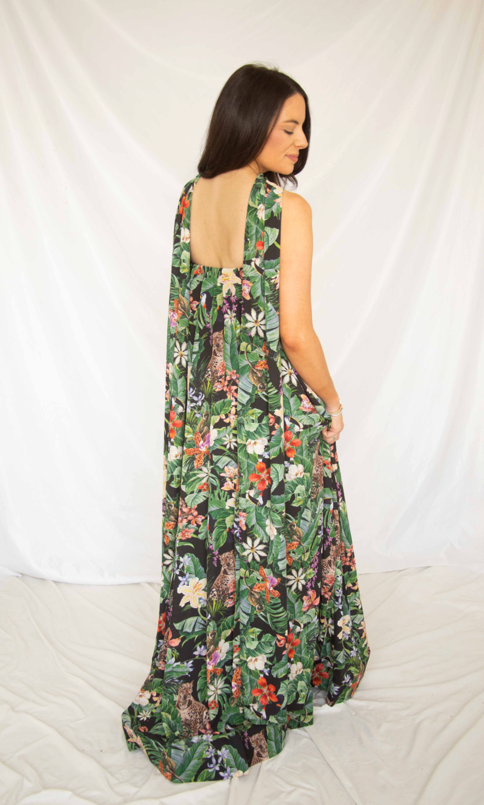 Tinsley Tube Dress - Jungle Mirage