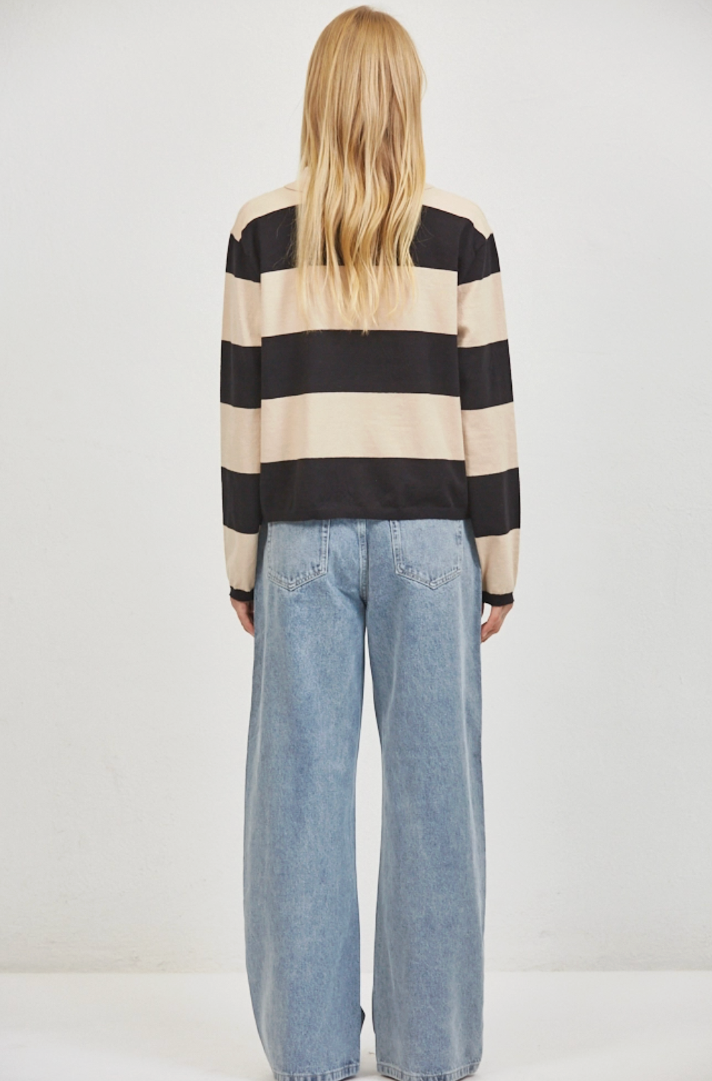 Lennox Sweater - Taupe Black