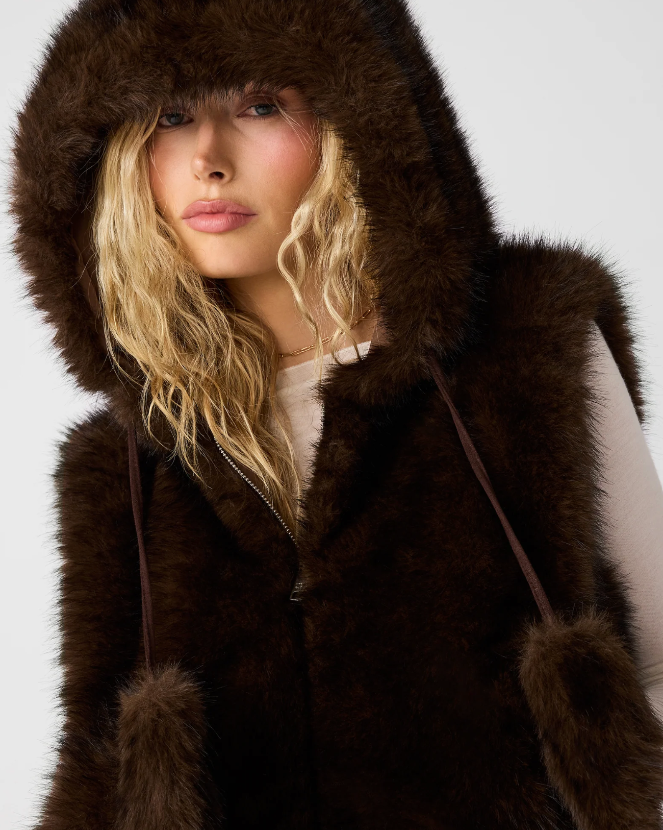 Sophee Vest - Brown