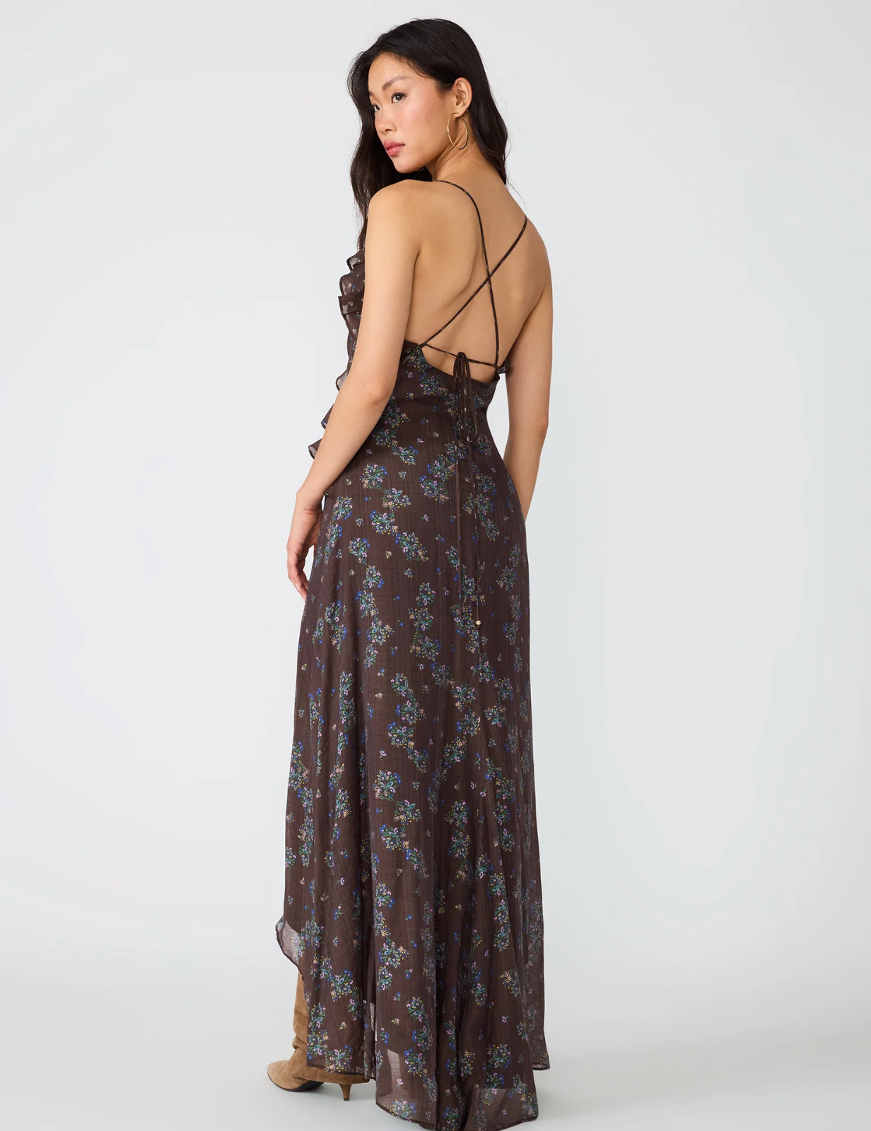 Roselyn Dress - Dark Espresso