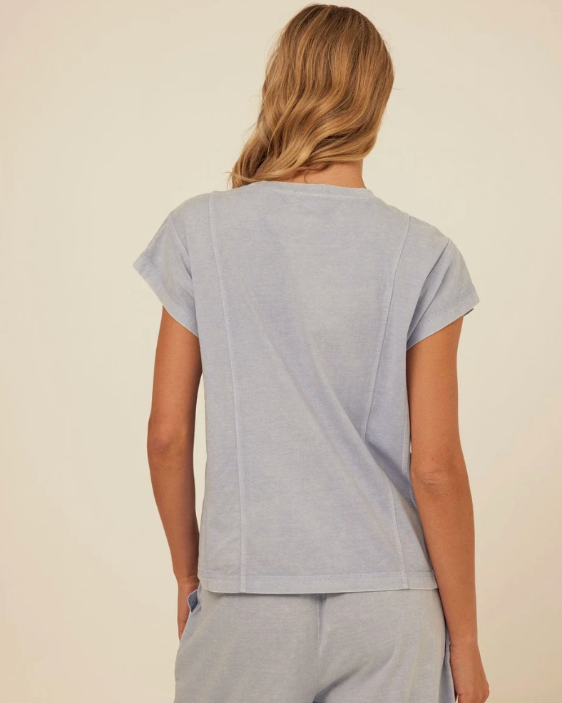 Laurie Jersey Tee - High Tide