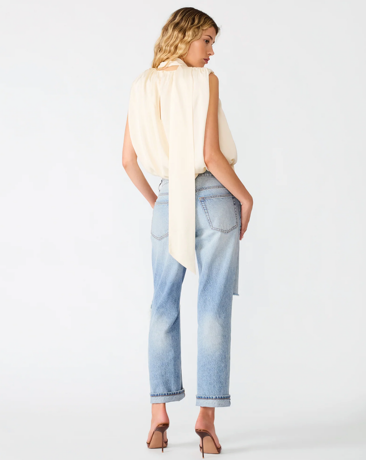 Melinna Satin Top