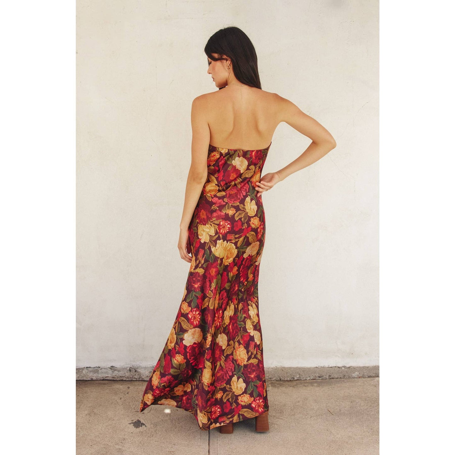Florence Strapless Maxi Dress