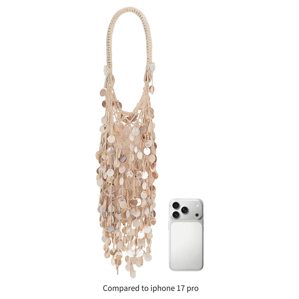 Skye Natural Shell Bag