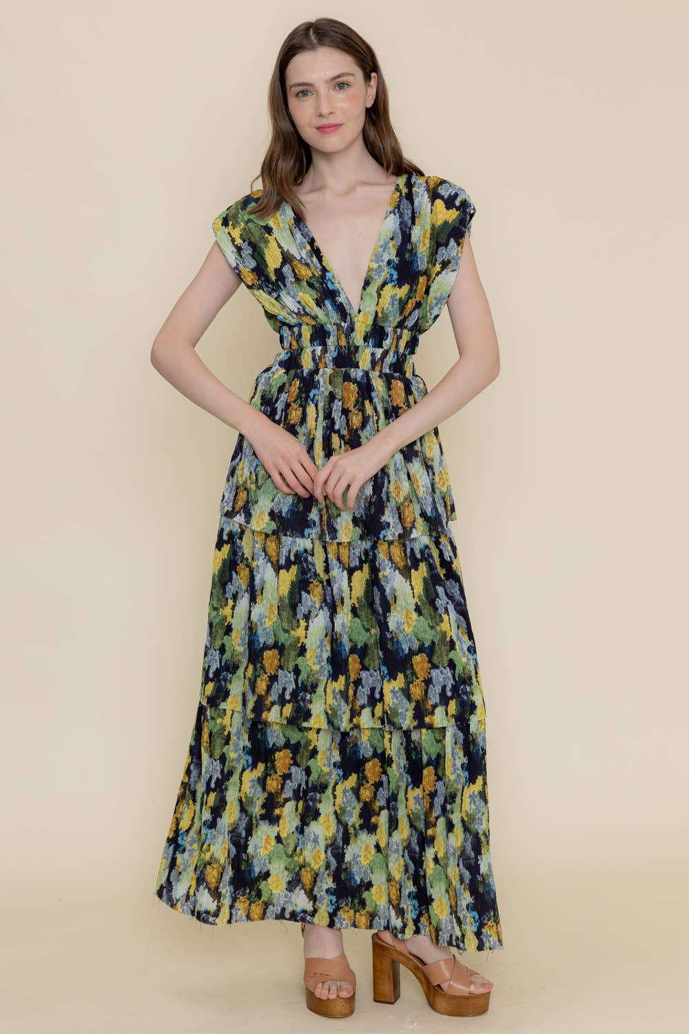 Modern Movement Long Dress