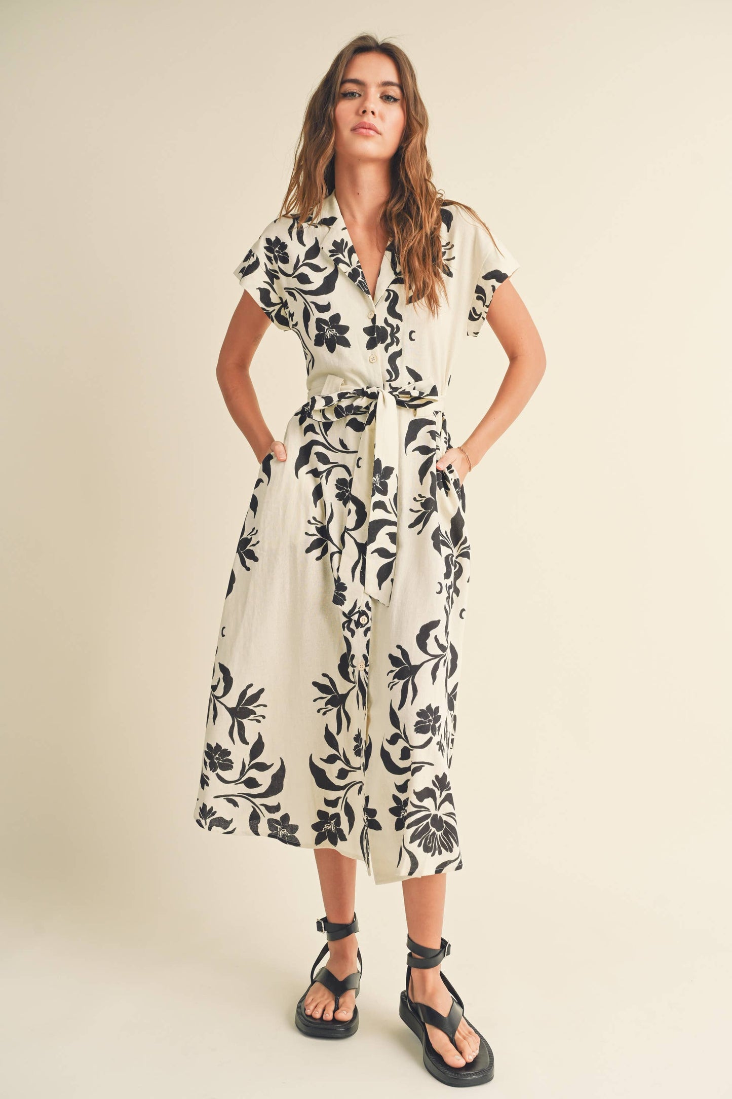 Ocean Drive Button Down Dress