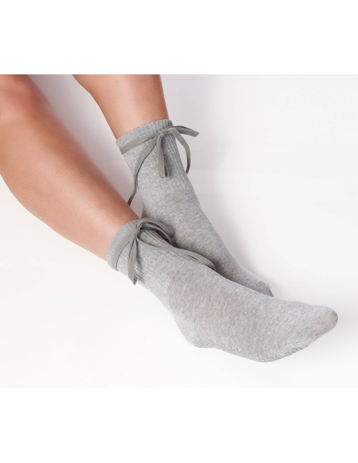 Nina Grip Sock Grey