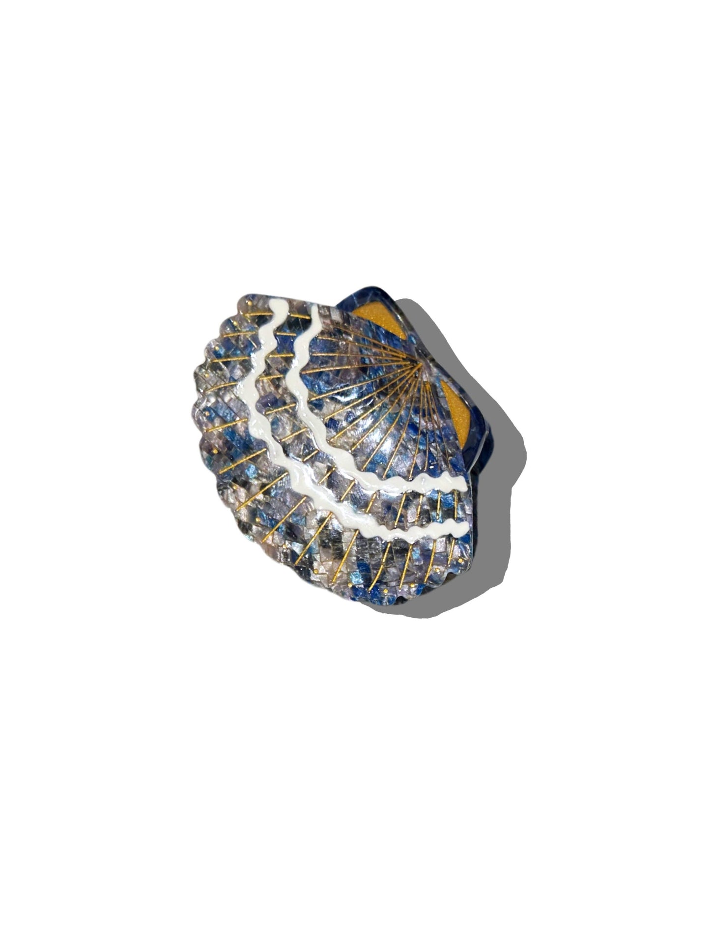 Seashell Claw Clip