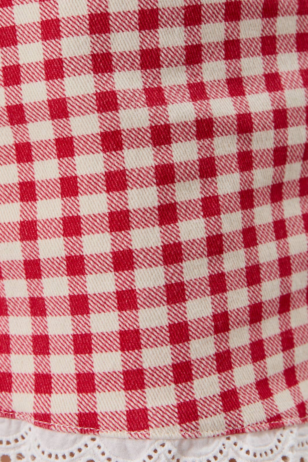 Red Gingham Shorts