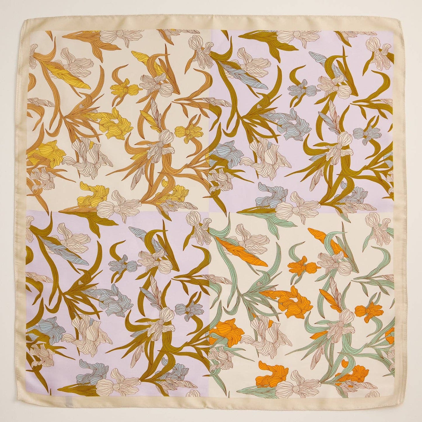 Floral Lavender Scarf