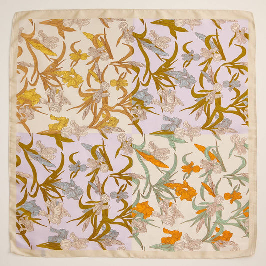 Floral Lavender Scarf