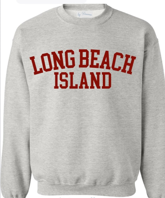 Red Letter LBI Crew Neck