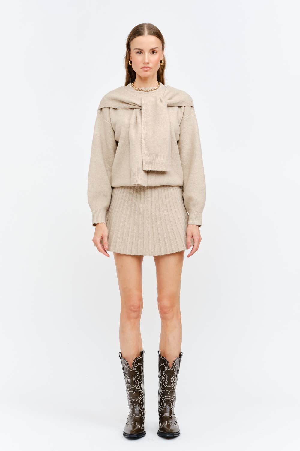 Beau Natural Sweater