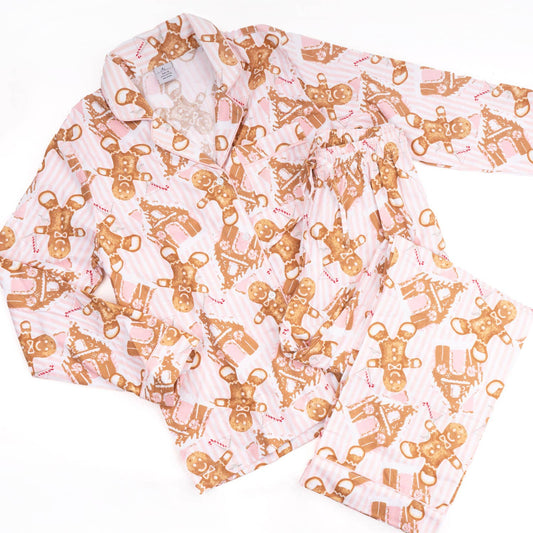 Gingerbread House PJ Set